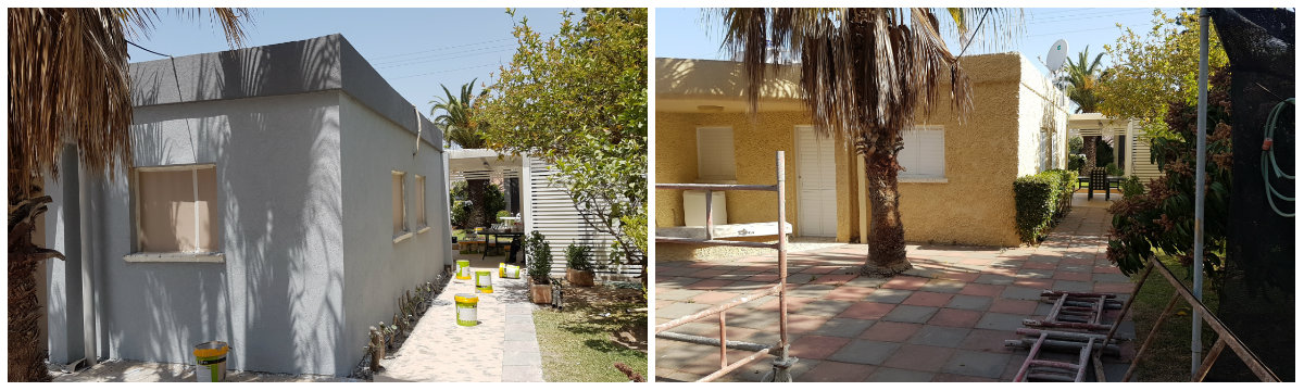 שיפוץ חיצוני לבתים פרטיים, בניינים ומבנים ציבוריים