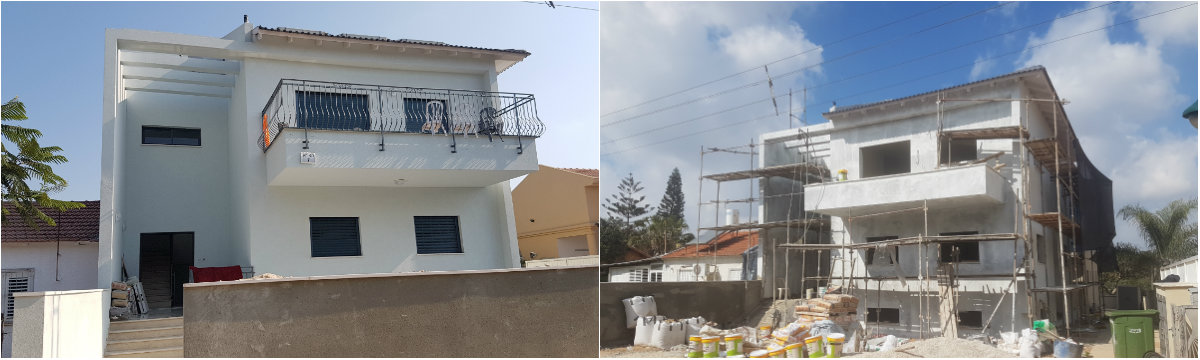 שיפוץ חיצוני לבתים פרטיים, בניינים ומבנים ציבוריים