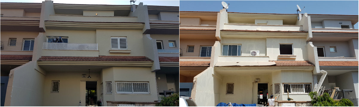 שיפוץ חיצוני לבתים פרטיים, בניינים ומבנים ציבוריים