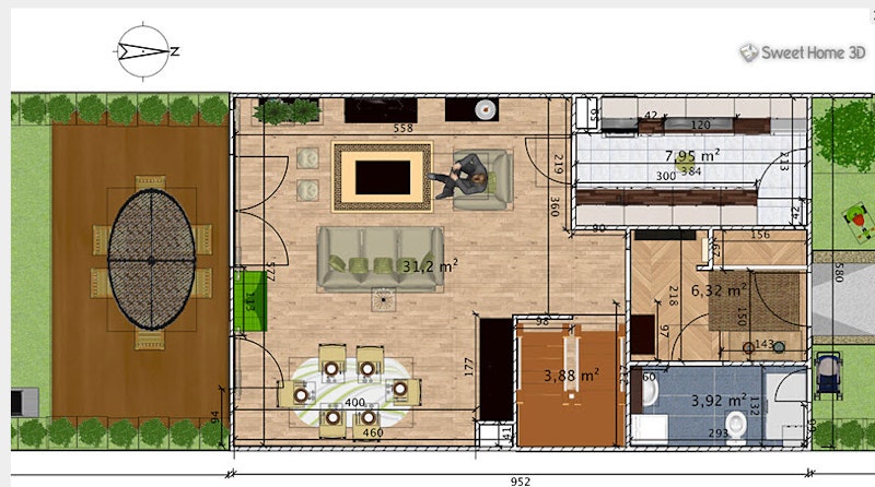 סק××¦× ×©× Sweet Home 3D