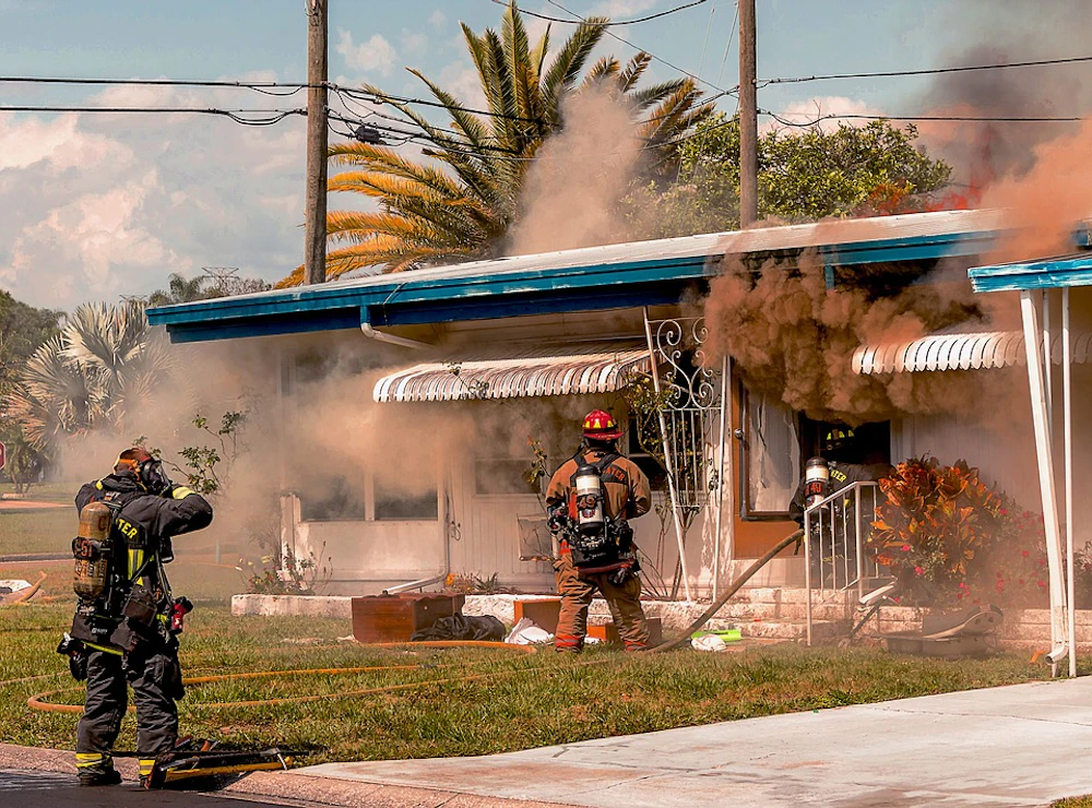 שיפוץ לאחר שריפה