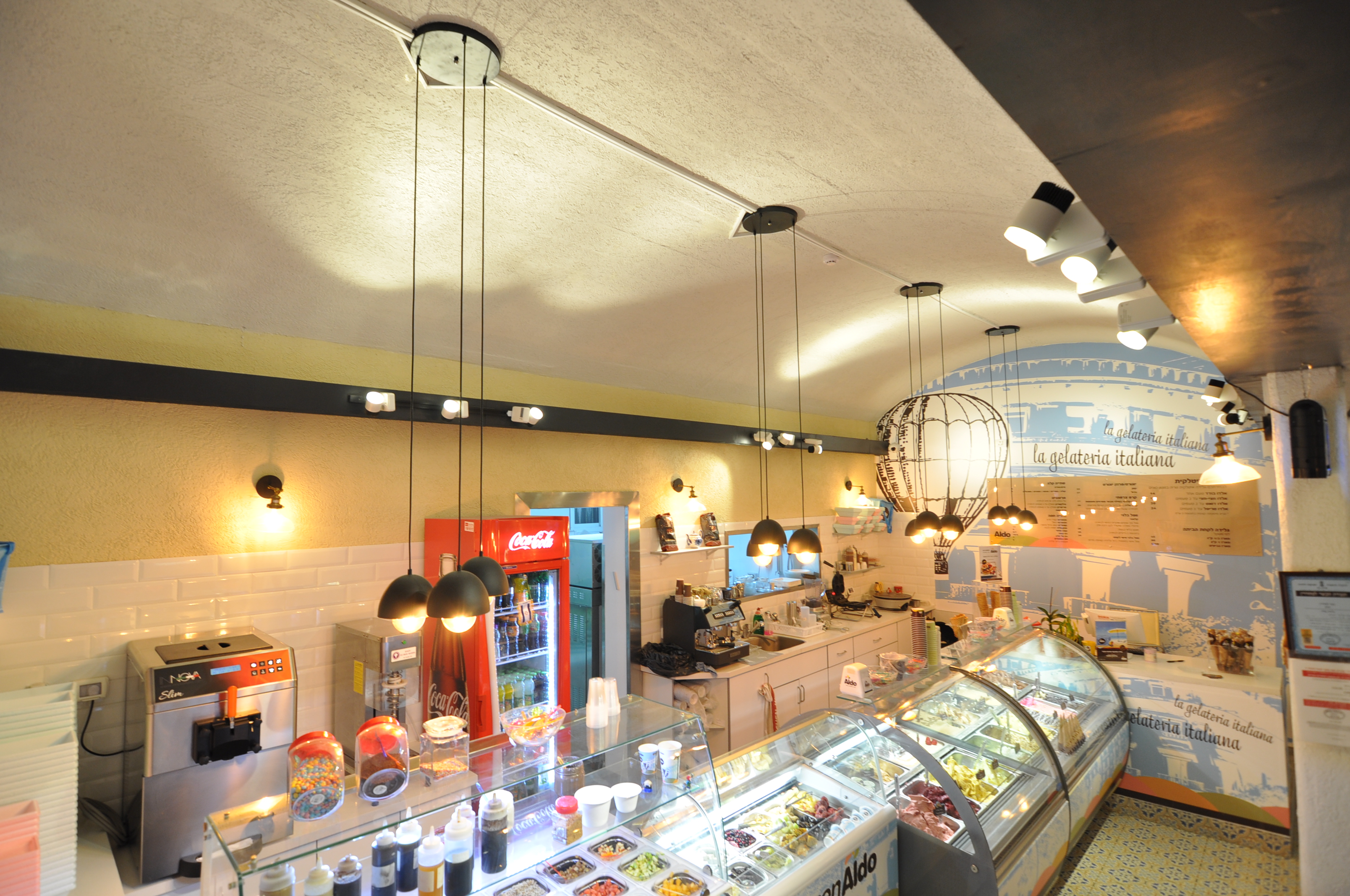 תכנון ועיצוב פנים לסניף אלדו ירושלים