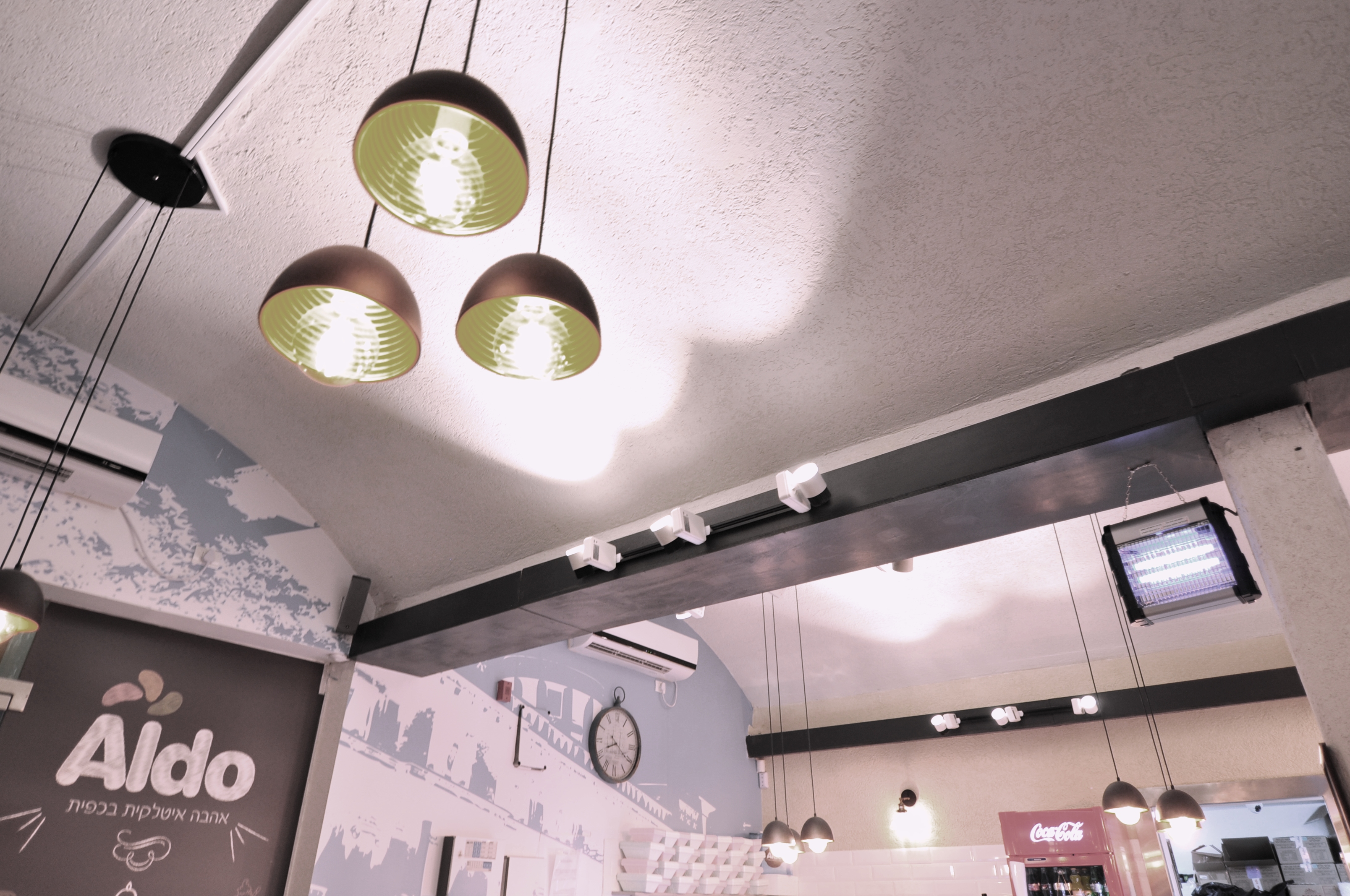 תכנון ועיצוב פנים לסניף אלדו ירושלים