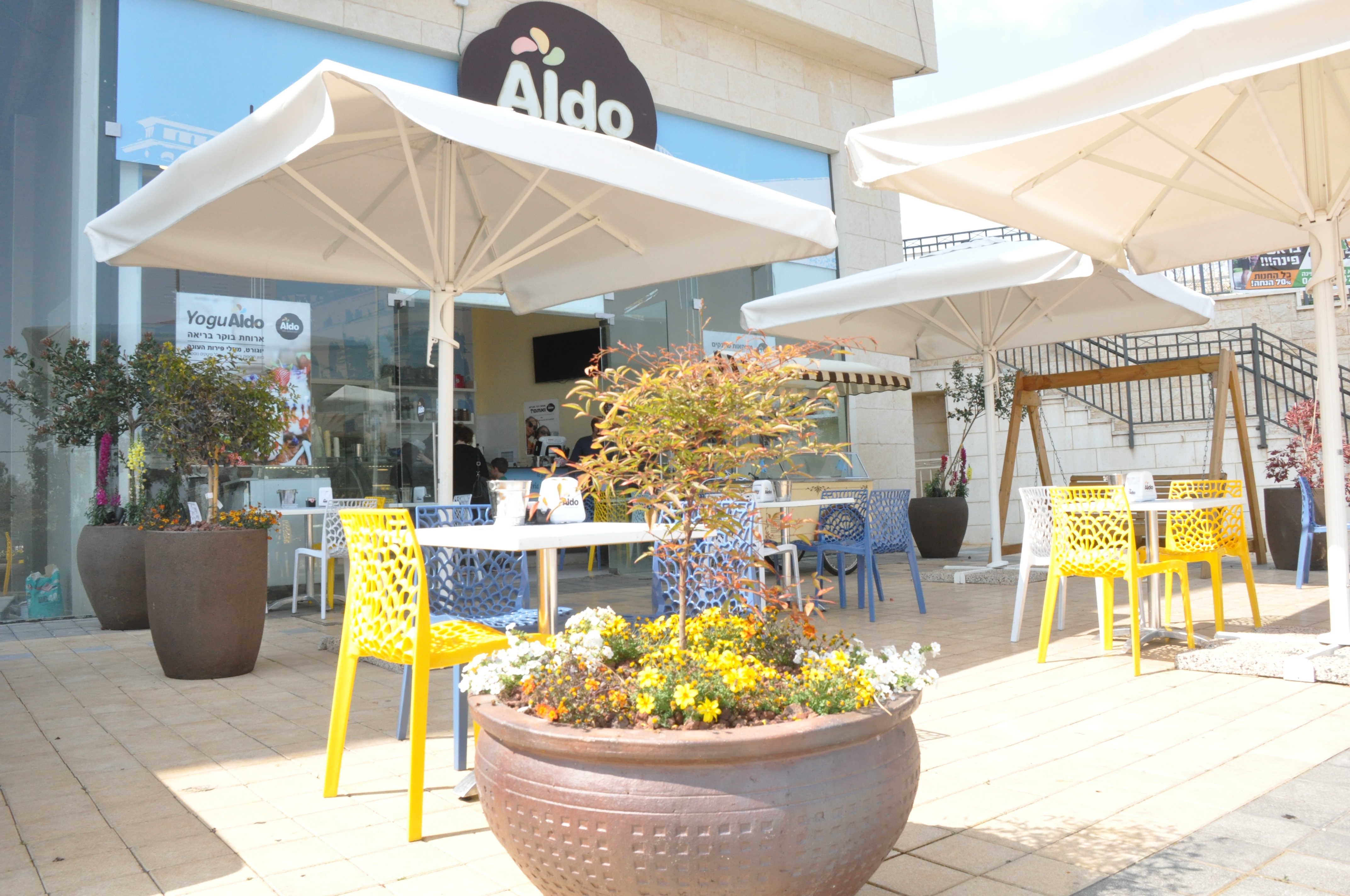 תכנון ועיצוב פנים לסניף אלדו ירושלים