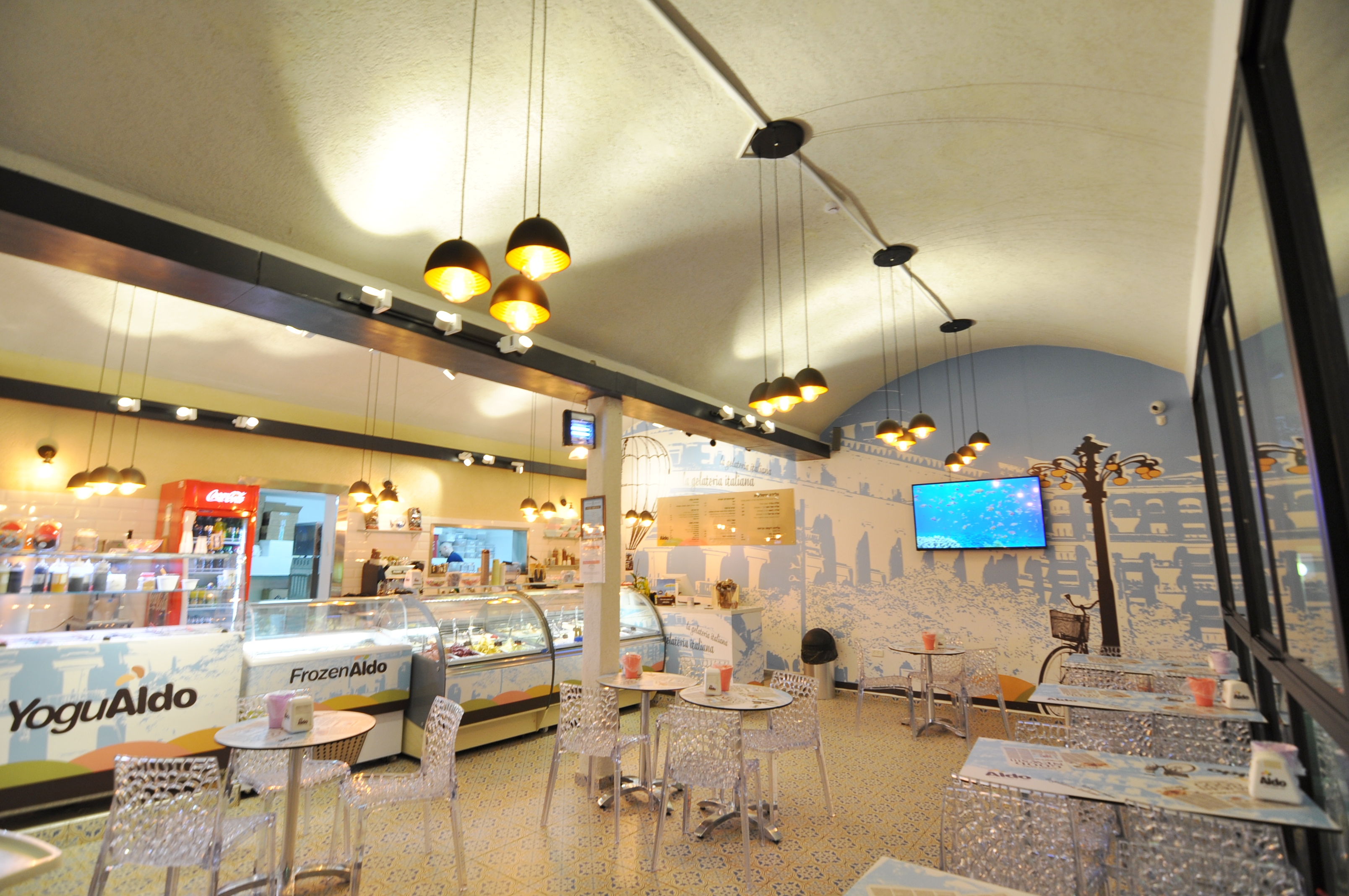 תכנון ועיצוב פנים לסניף אלדו ירושלים