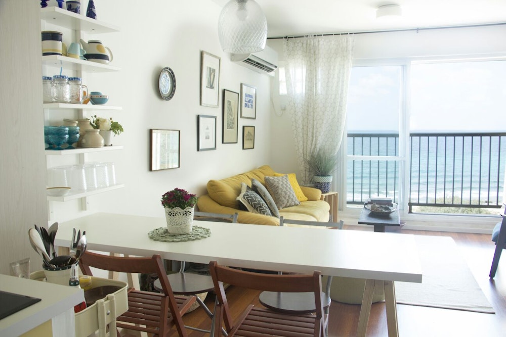 דירה קטנה עם הרבה אור