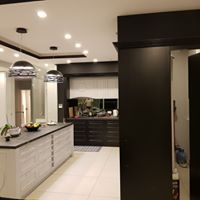 מטבח בסגנון עתיק מודרני