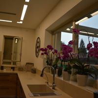 מטבחים בגווני חום אגוז