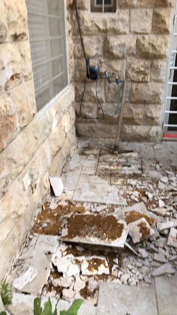 איטום מרפסת וריצוף מלא