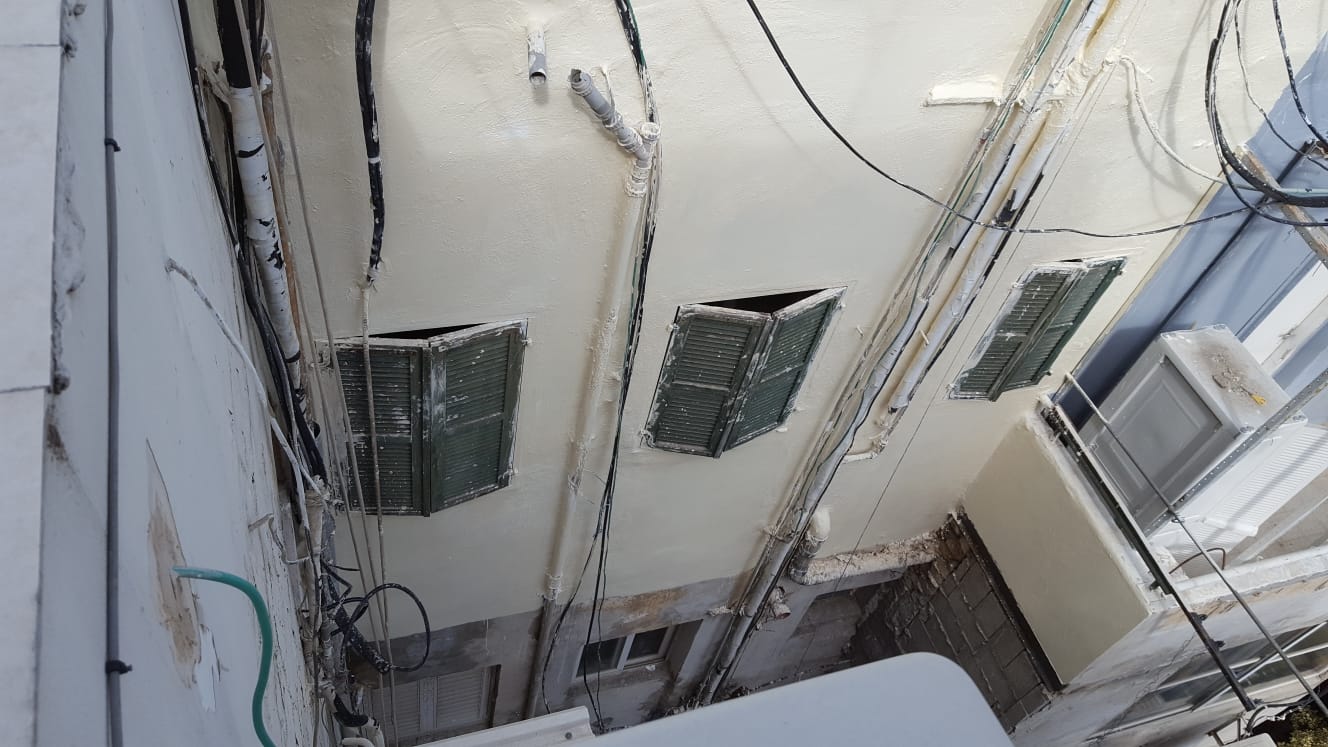 עבודות בגובה ושיפוץ בניינים