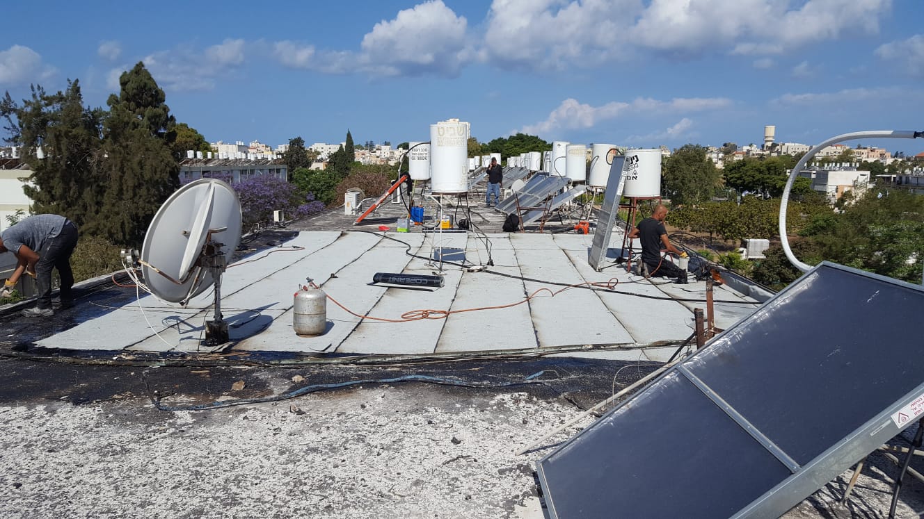 עבודות בגובה ושיפוץ בניינים