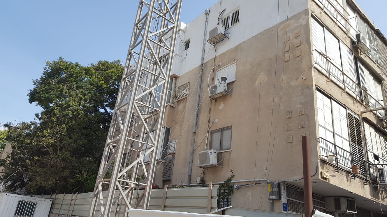 עבודות בגובה ושיפוץ בניינים