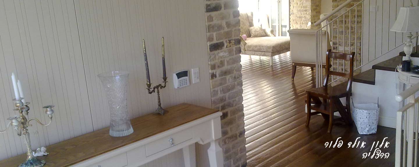 עבודות פרקט בשרון