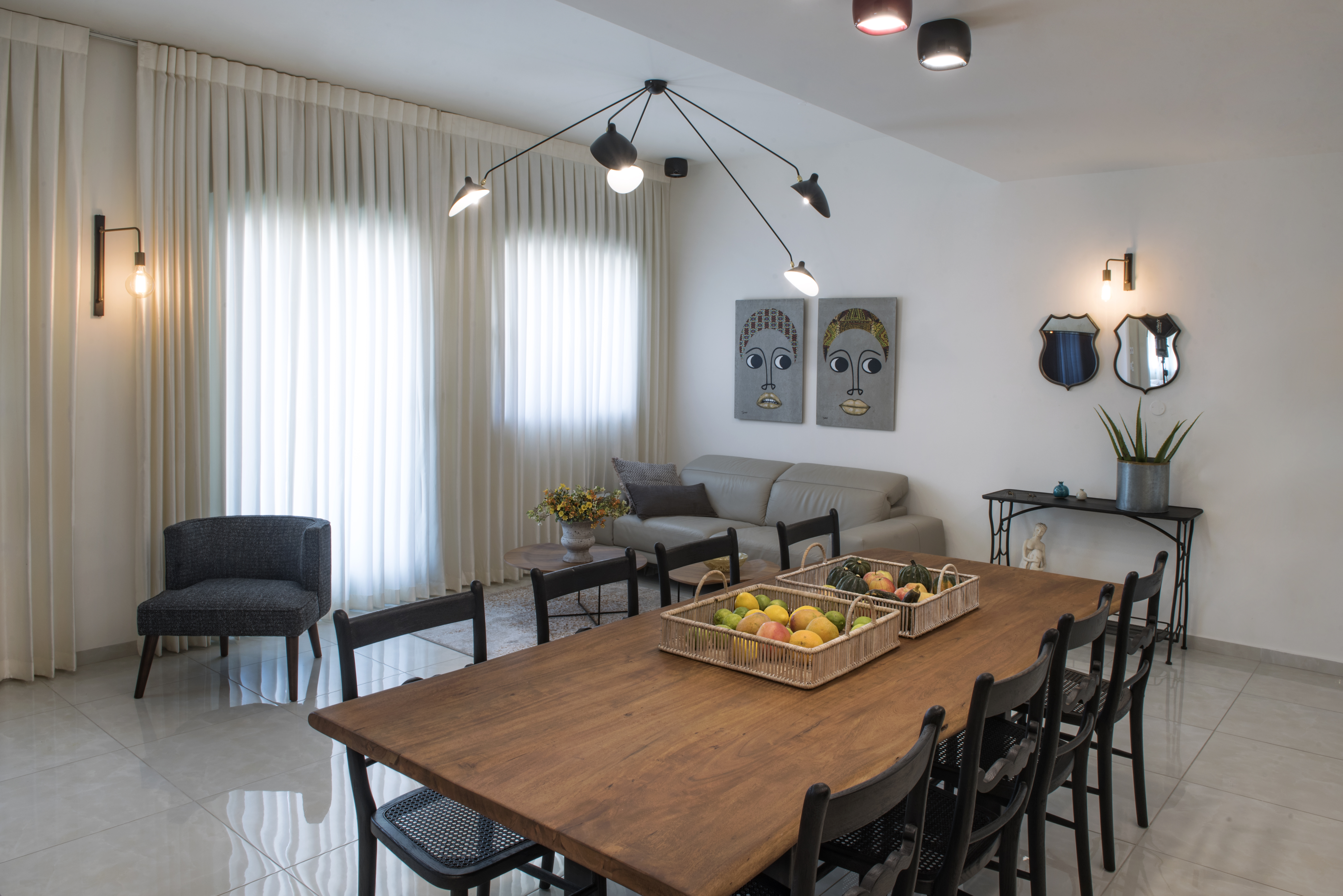 עיצוב והום-סטיילינג לדירת בוטיק