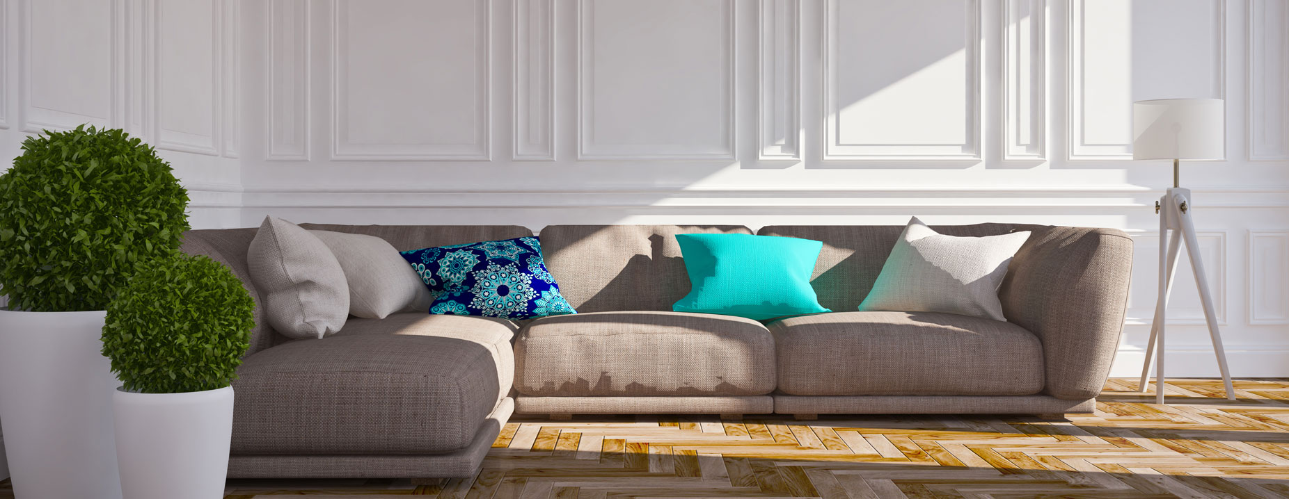 פרקטים, שטיחים, טפטים, וילונות