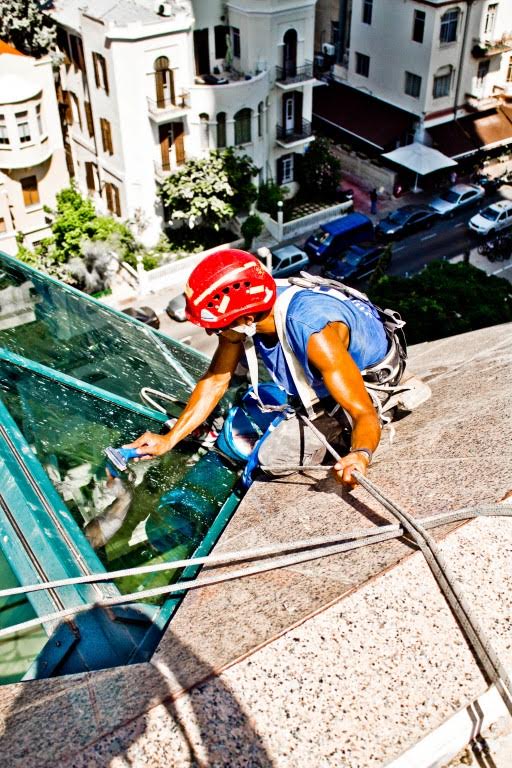 עבודות בגובה באזור המרכז והשרון