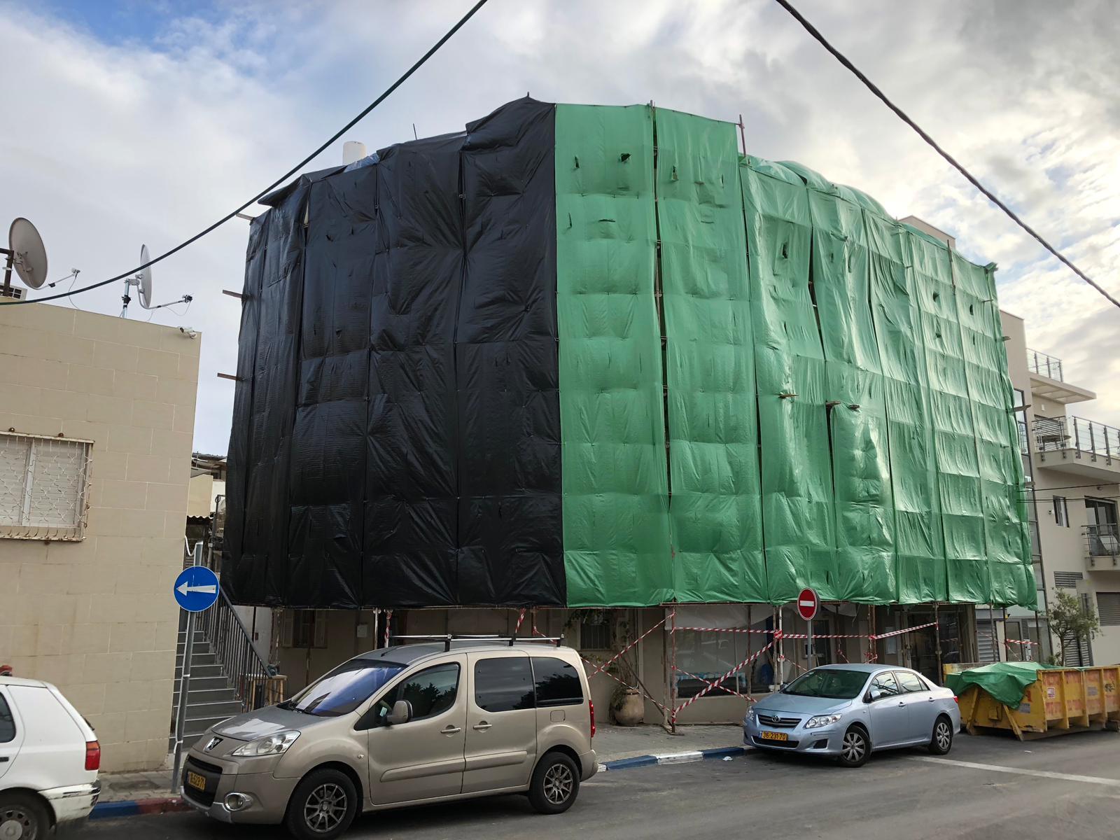 שיפוץ בניין חיצוני