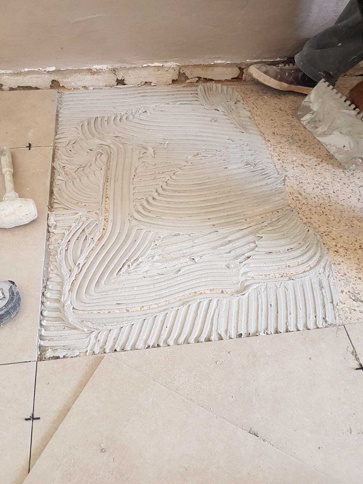 עבודות ריצוף