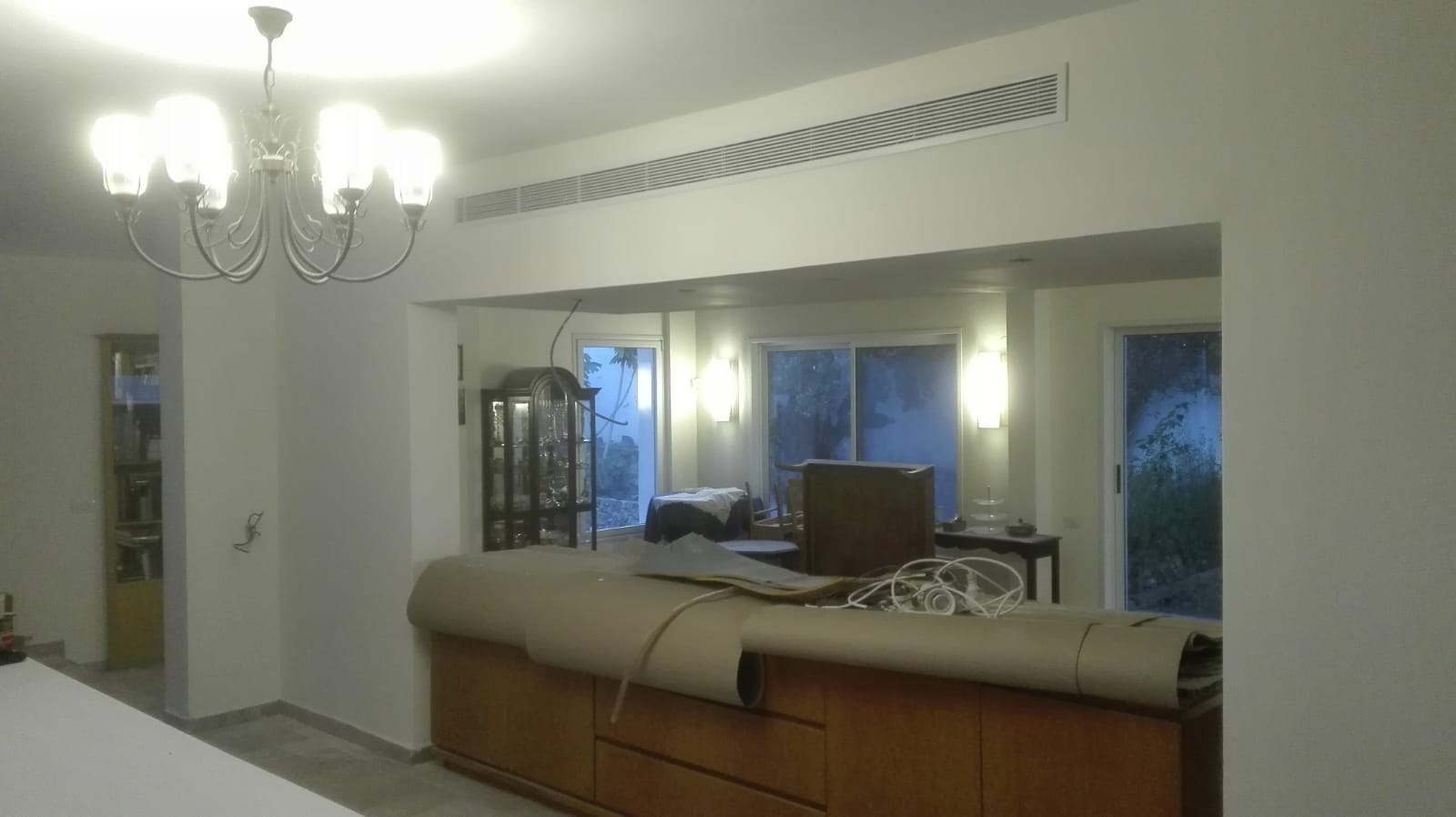 התקנת מזגן מרכזי