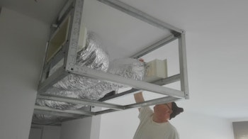 התקנת מזגן מרכזי