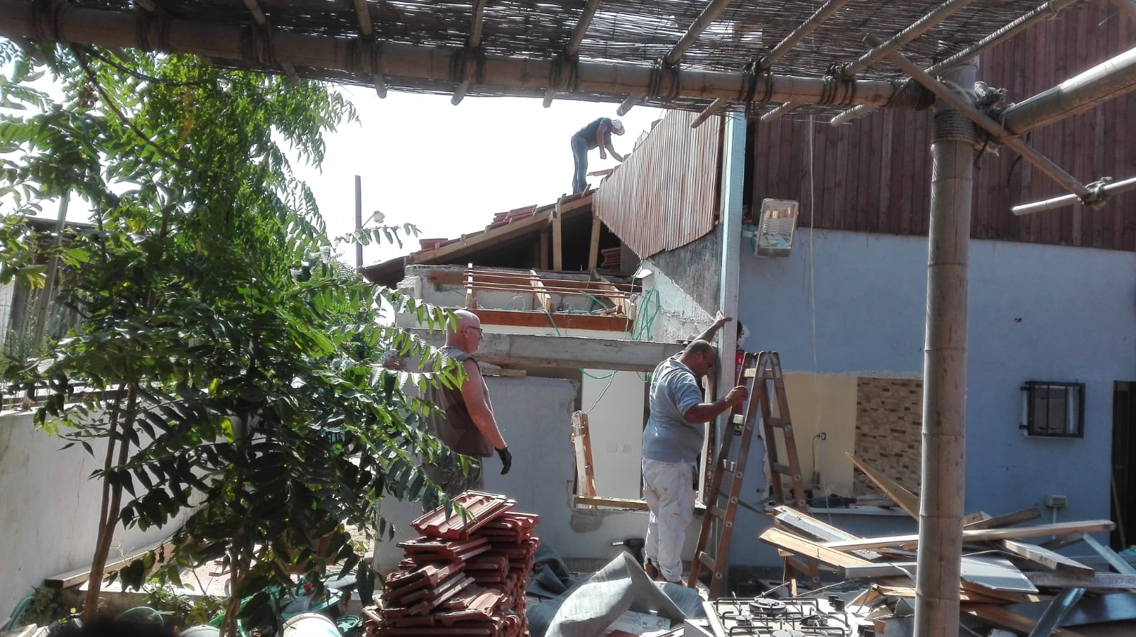 צילום מעבודה של סרג' לוסטמן