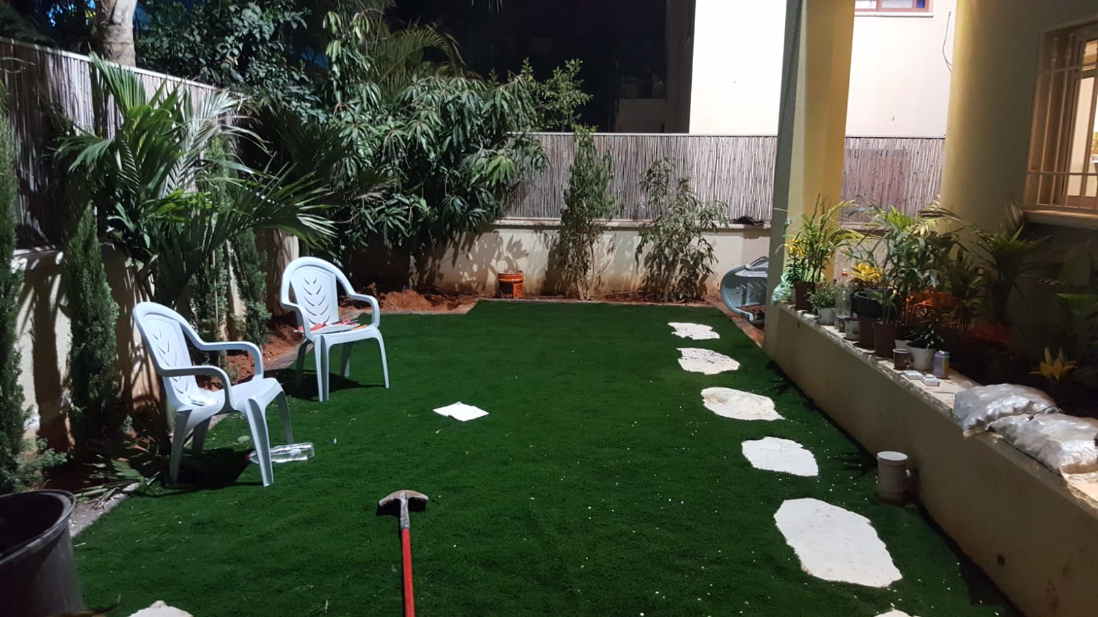 עבודות גינה וחצר