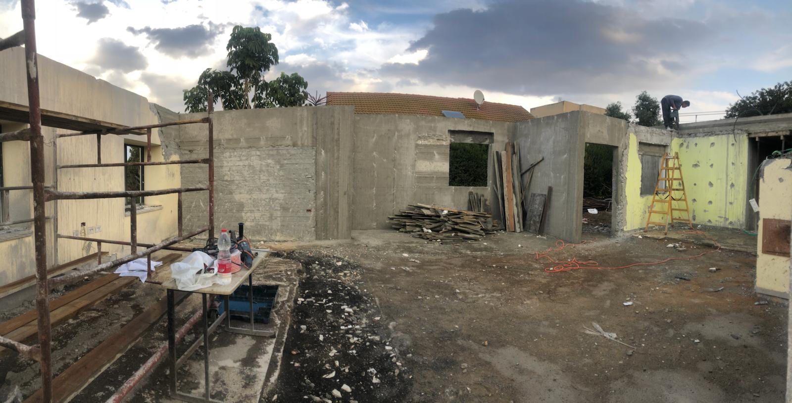 עבודות בניה ושלד