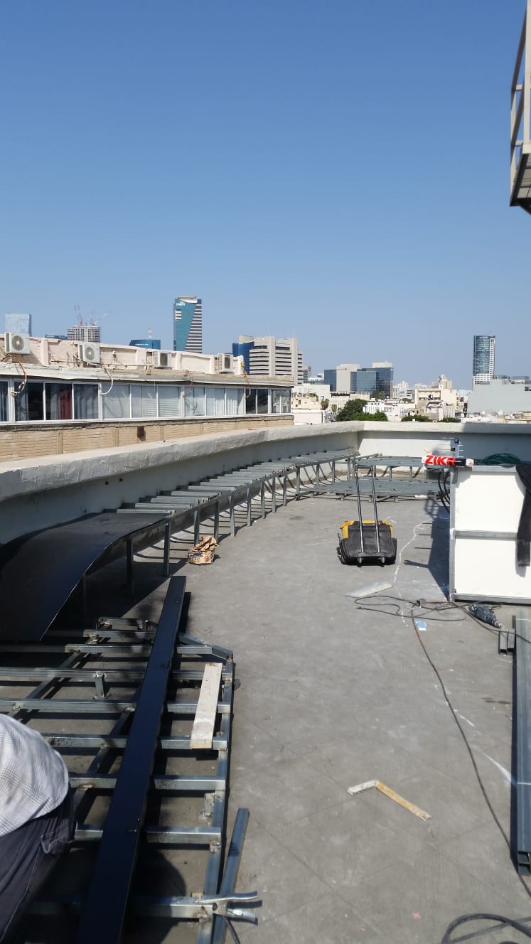 בניית טריבונות- תל אביב