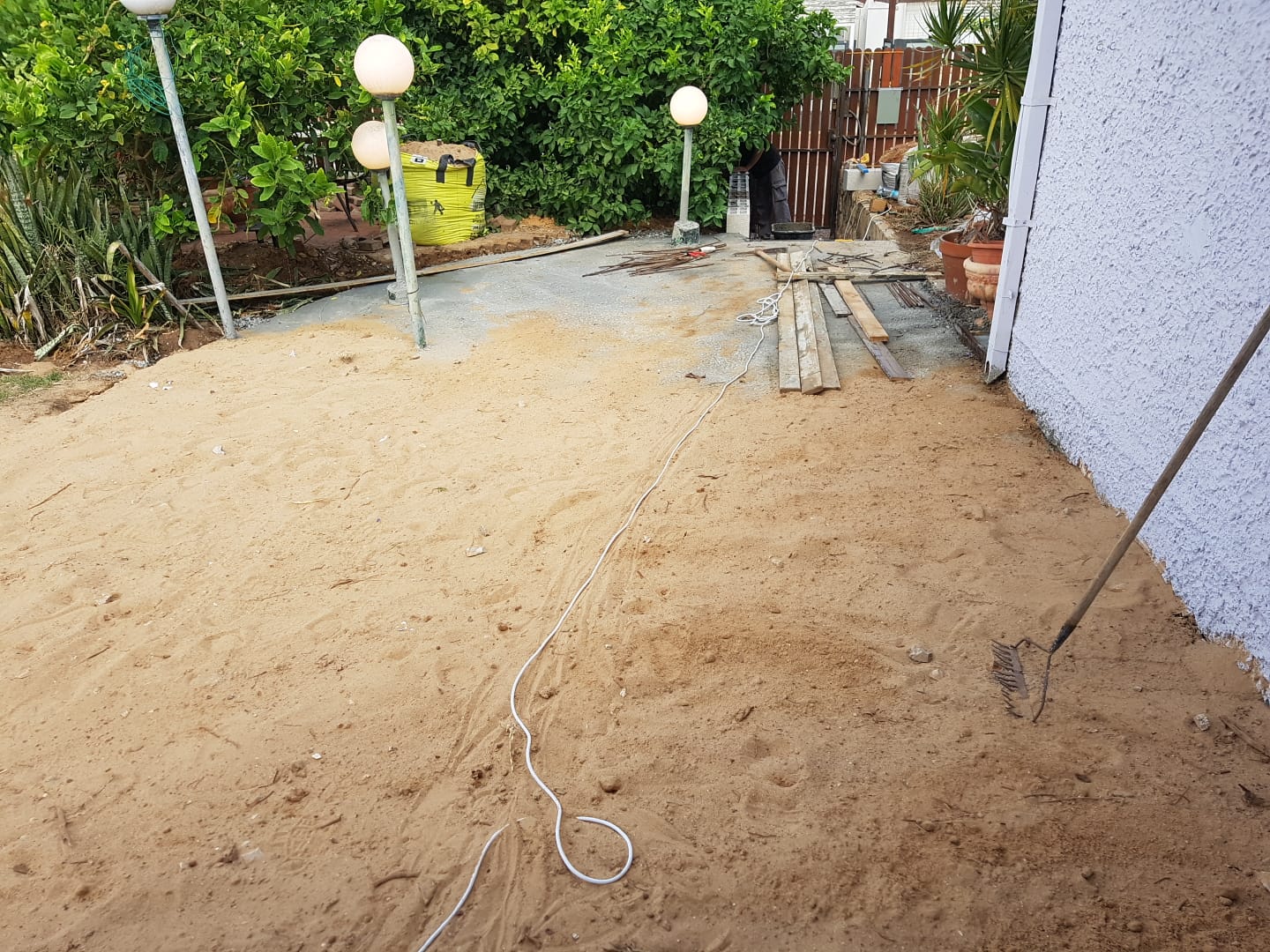 שיפוץ חיצוני בבית פרטי- רעננה