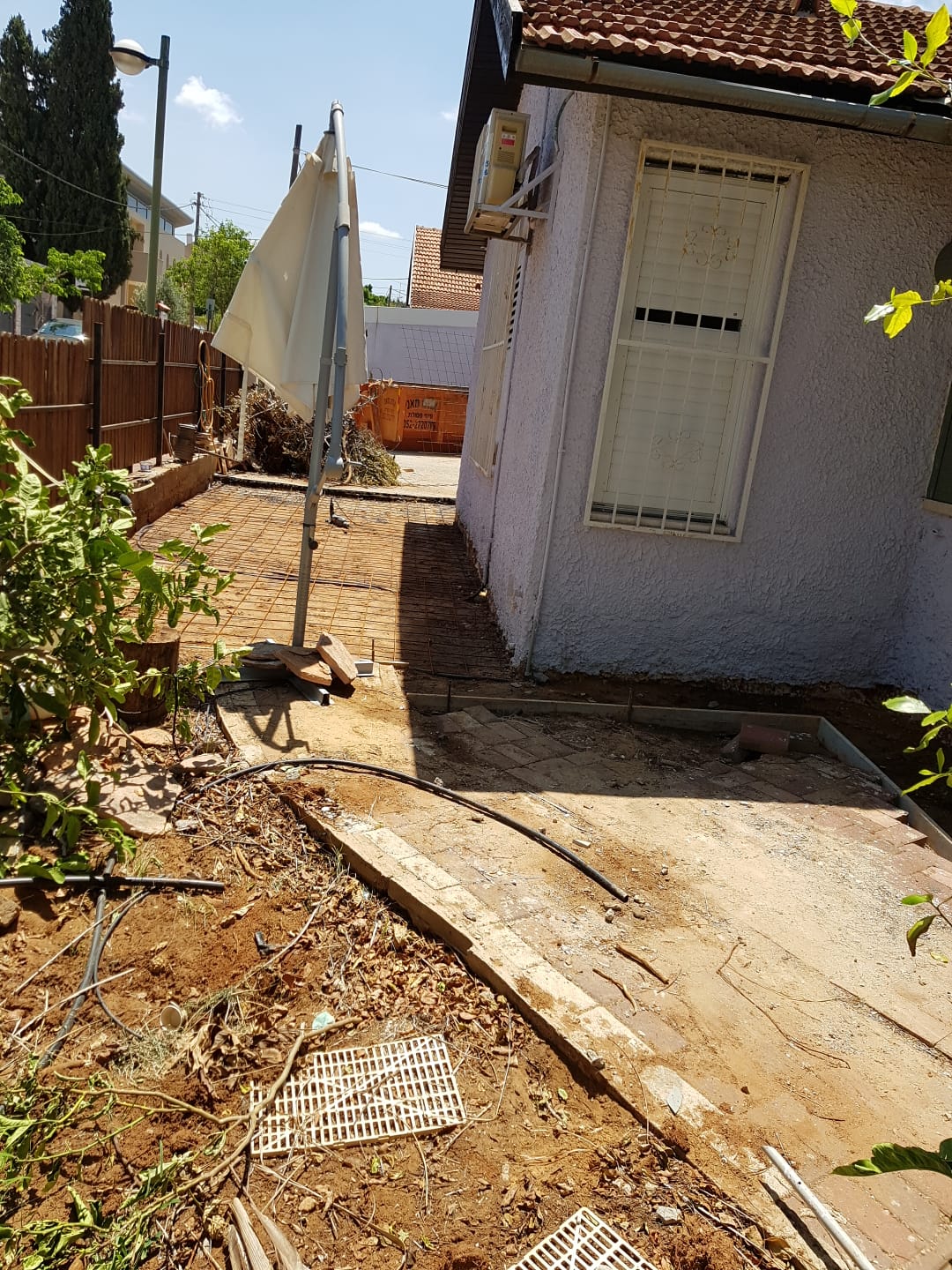 שיפוץ חיצוני בבית פרטי- רעננה