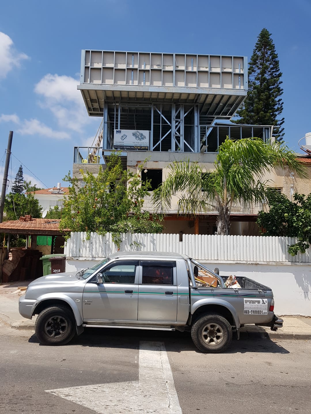 תוספת בניה לבית פרטי- כפר סבא