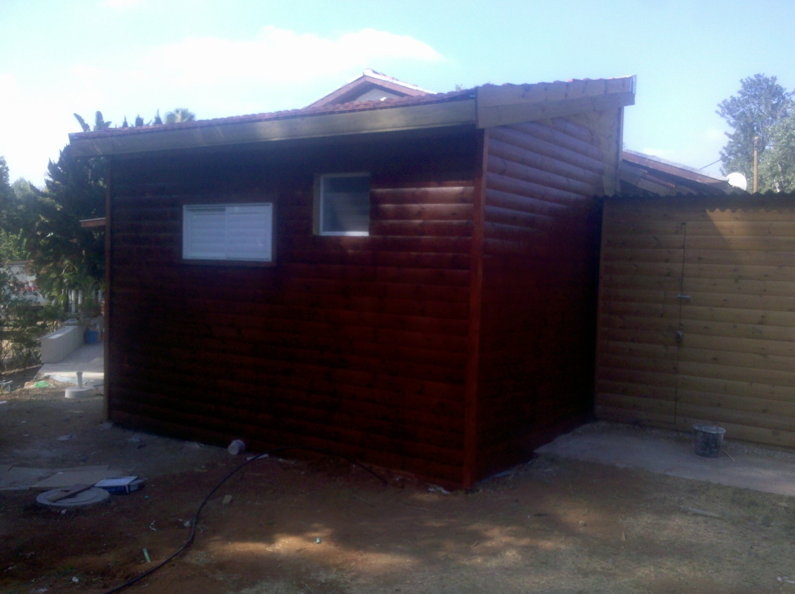 בניית צימר - קבוץ נצר סירני