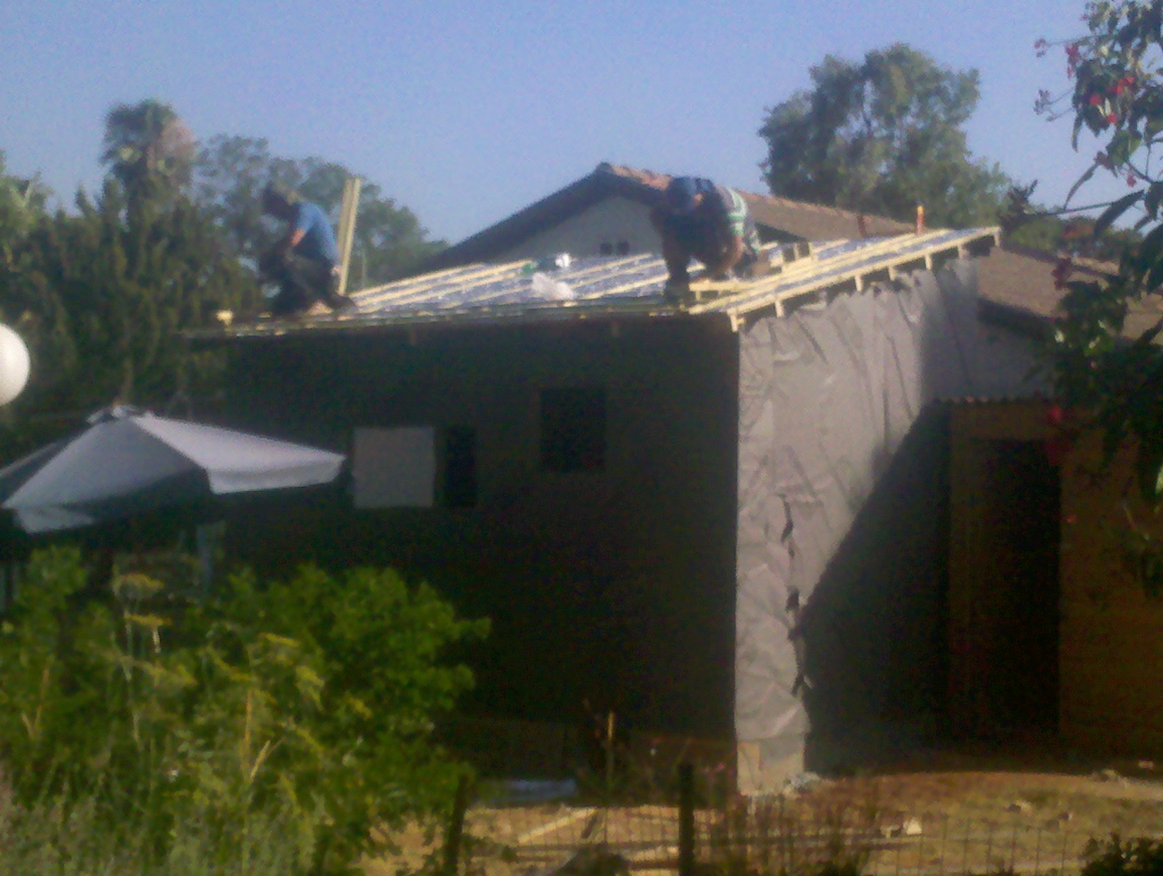 בניית צימר - קבוץ נצר סירני