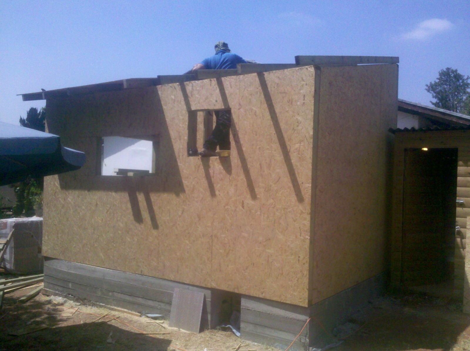 בניית צימר - קבוץ נצר סירני