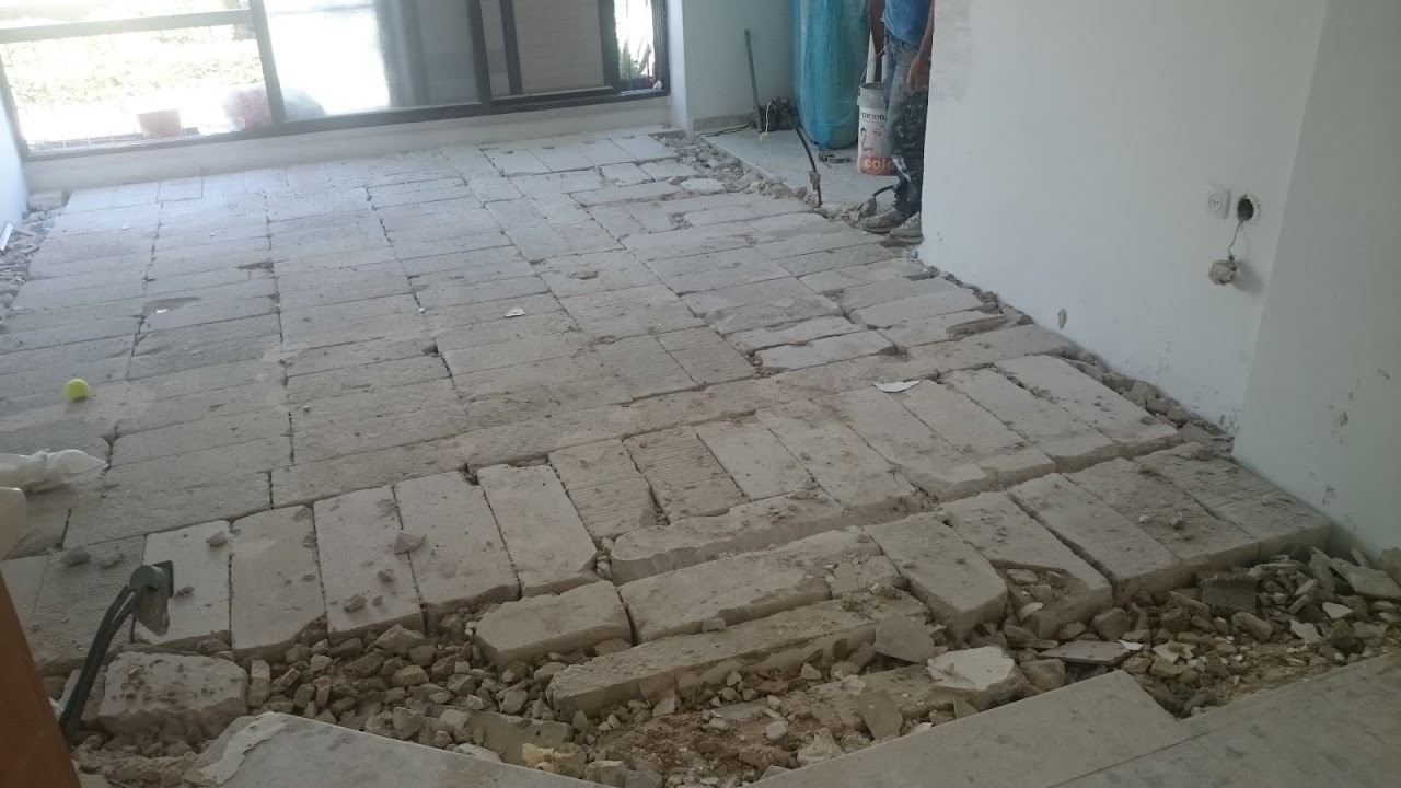 הגבהת רצפת סלון- ראשון לציון