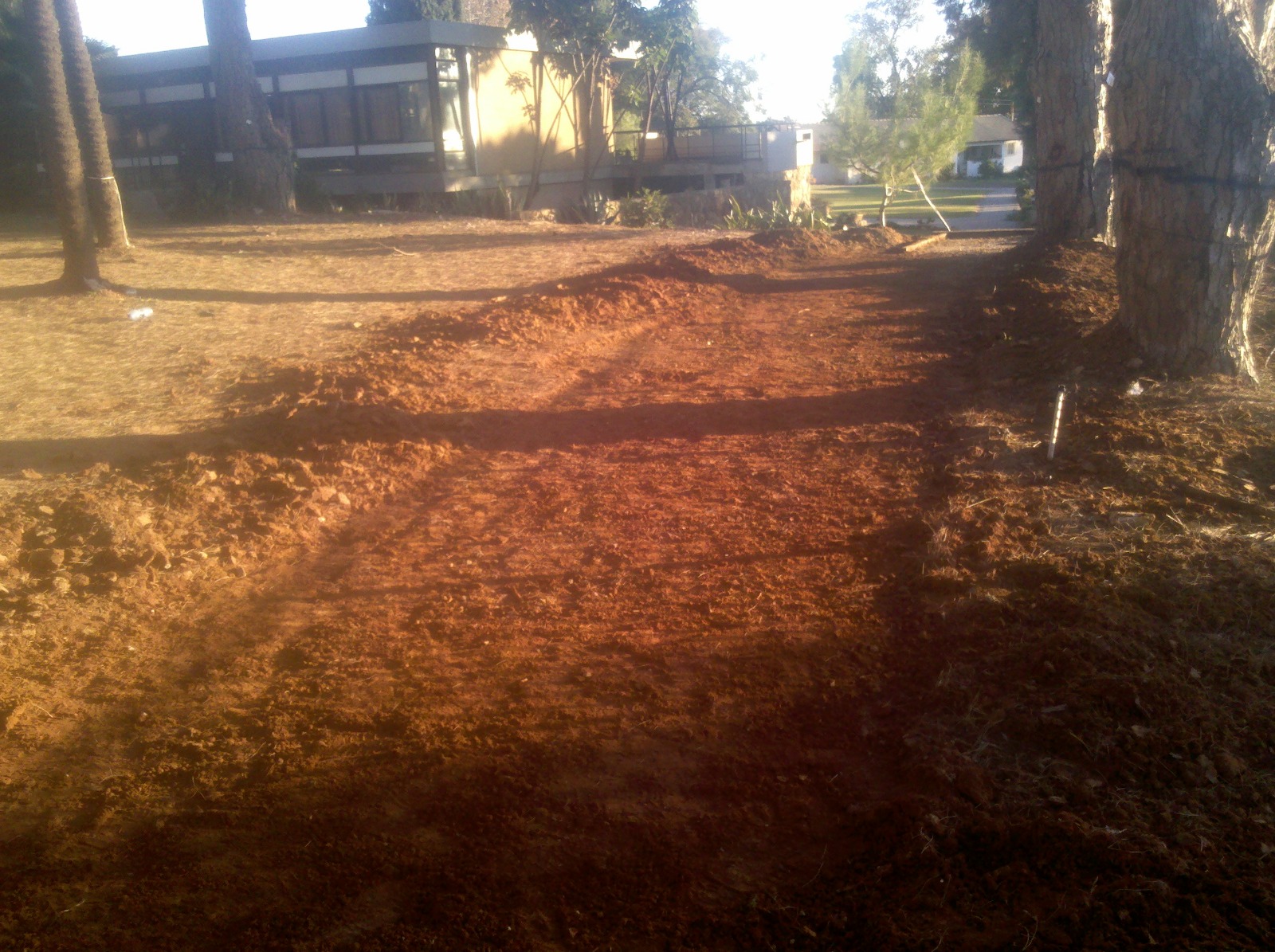 יציקת מדרכה 200 מטר - נצר סרני