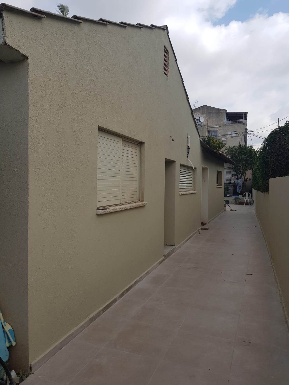 שיפוץ חיצוני בבית פרטי