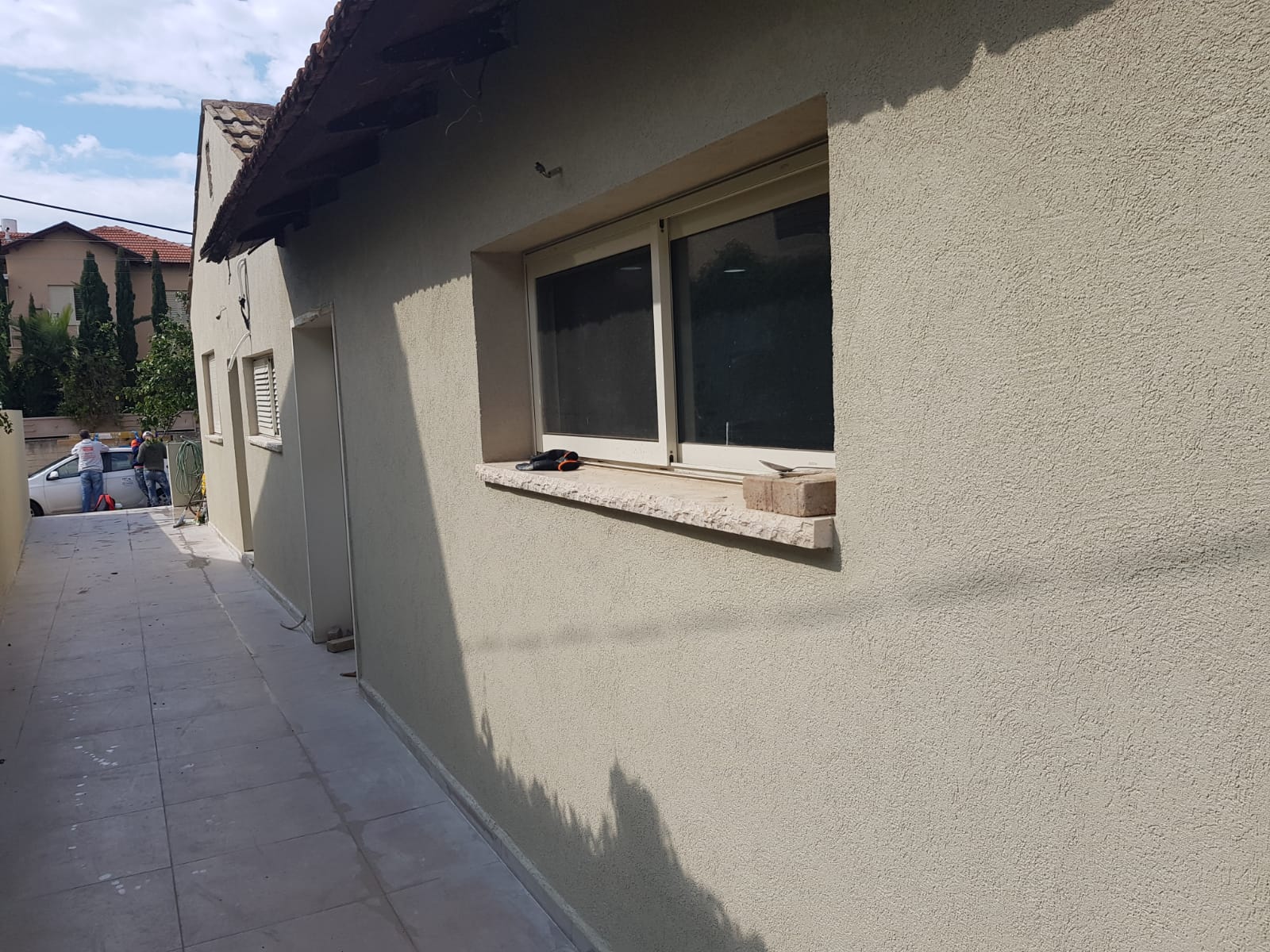 שיפוץ חיצוני בבית פרטי