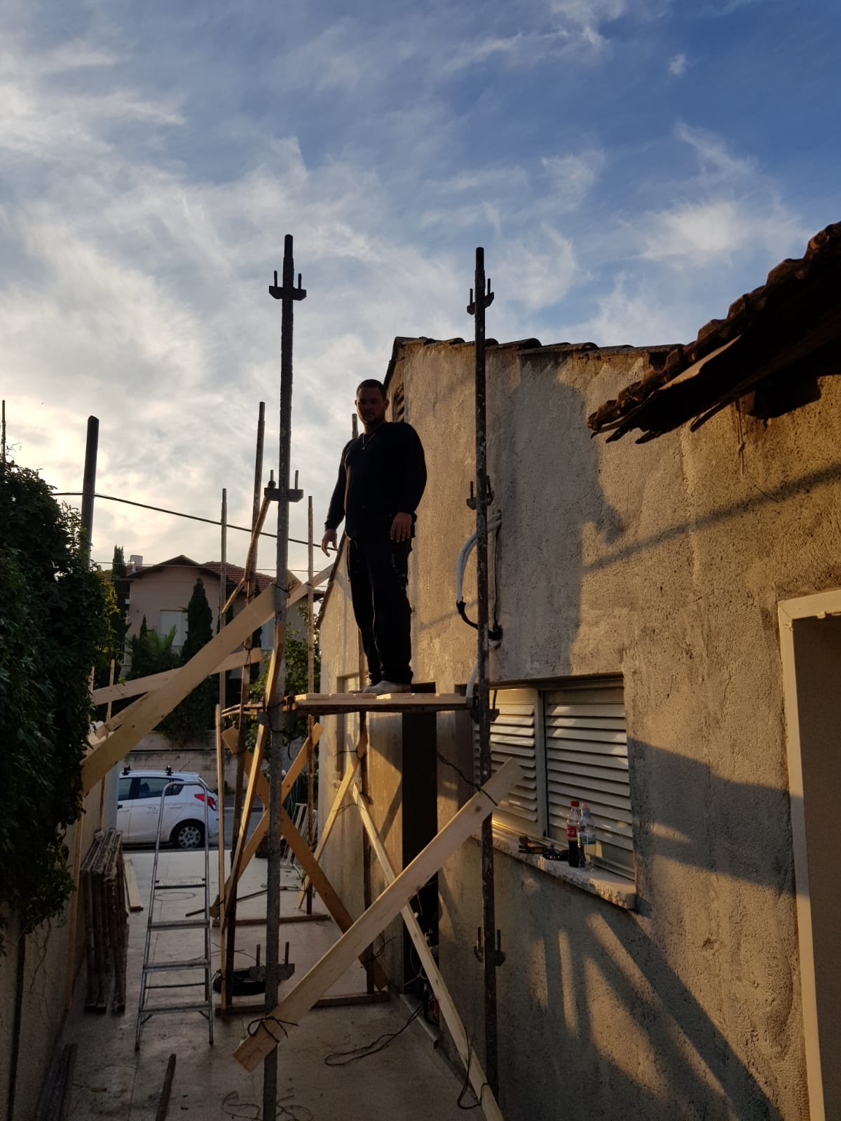 שיפוץ חיצוני בבית פרטי