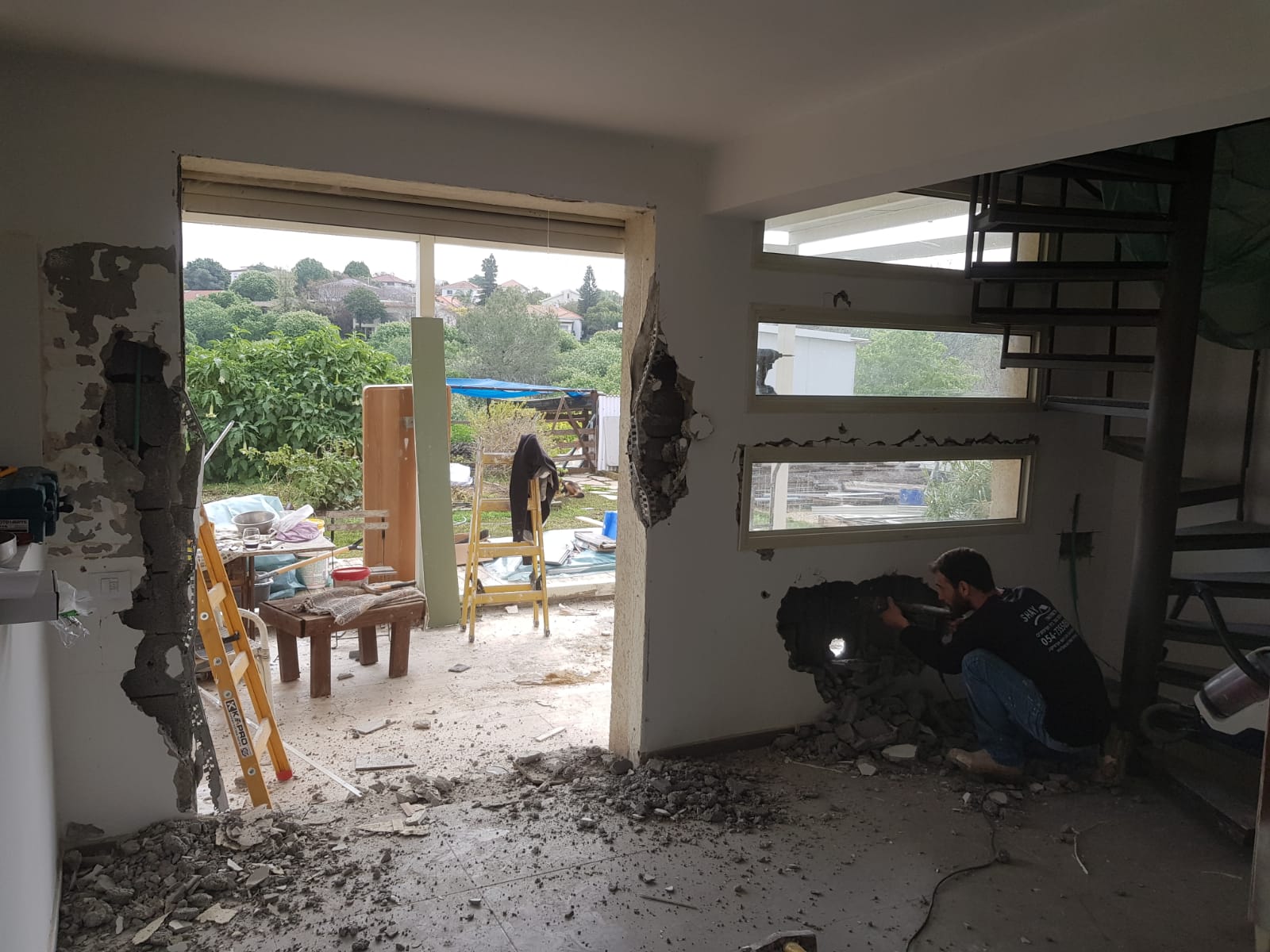 שיפוץ כללי ותוספת בניה לבית פרטי