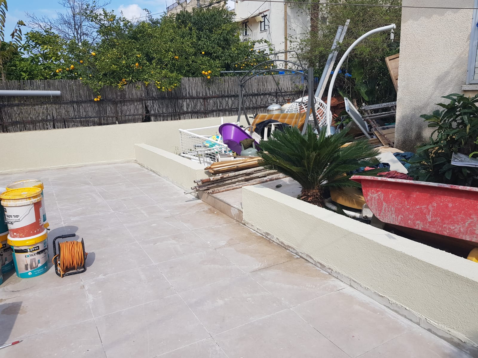 שיפוץ חיצוני בבית פרטי