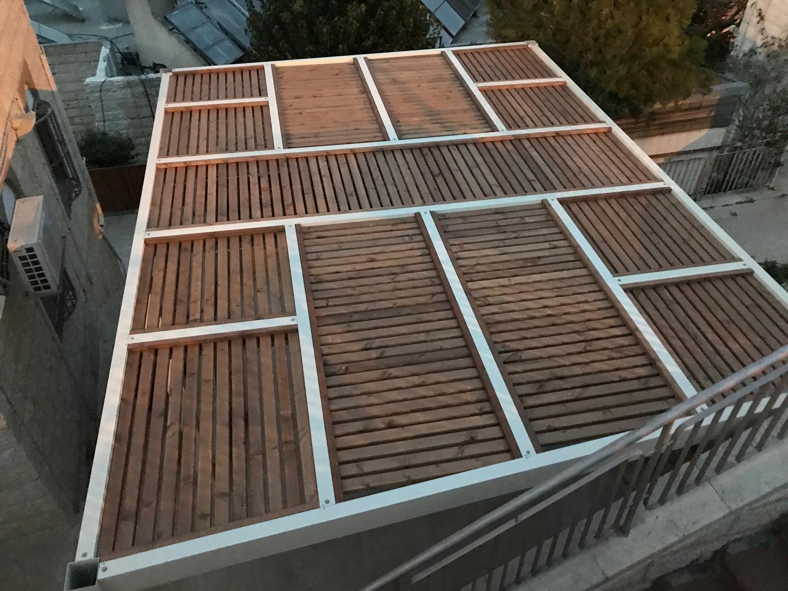 פרגולות אלומיניום