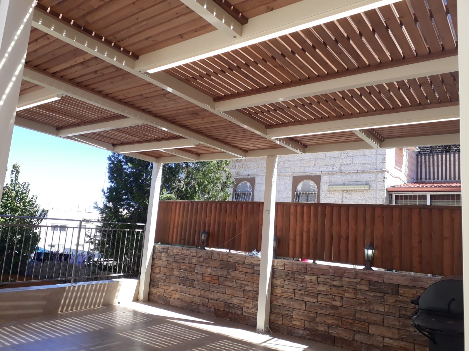 פרגולות אלומיניום