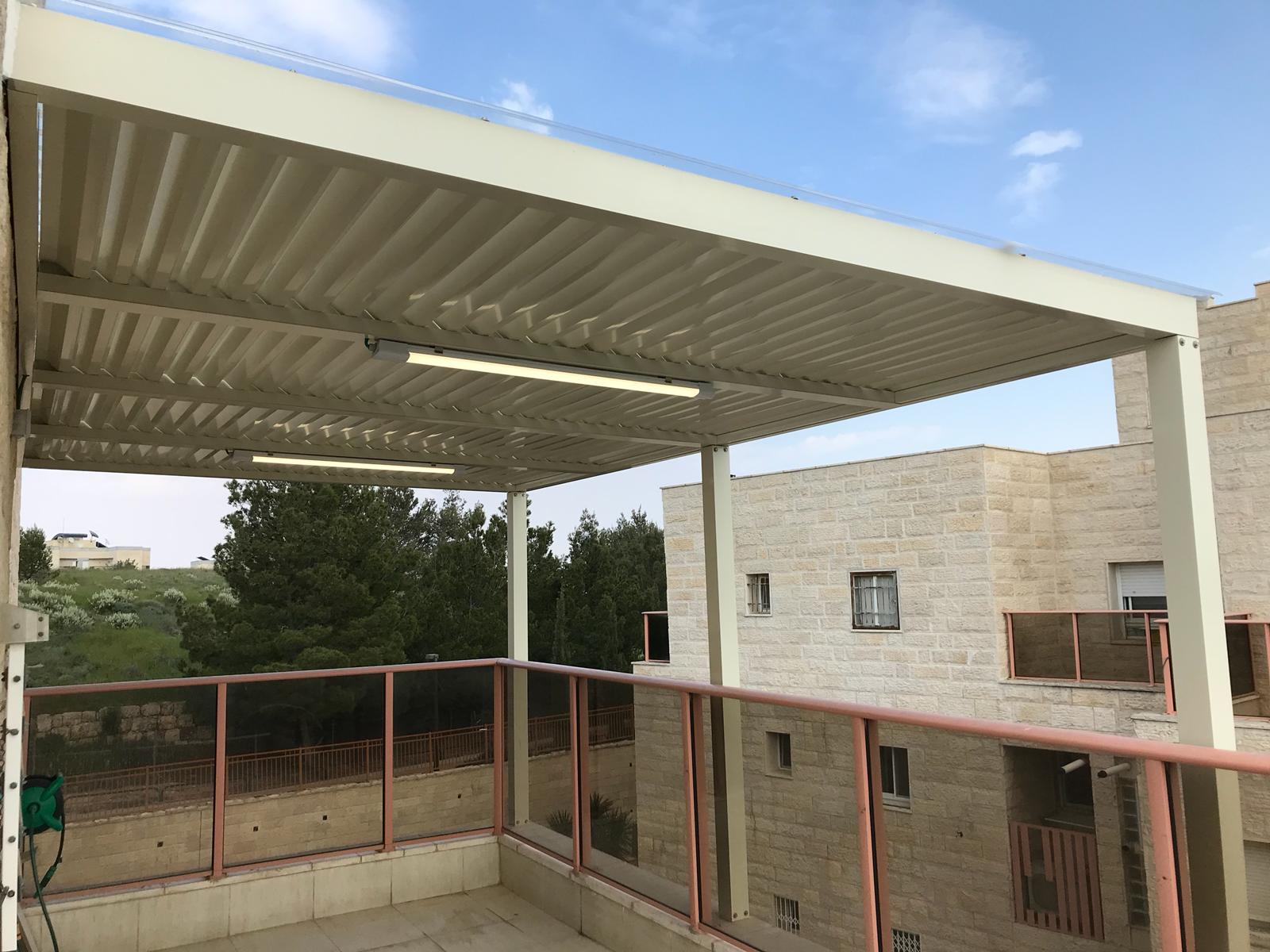 פרגולות אלומיניום