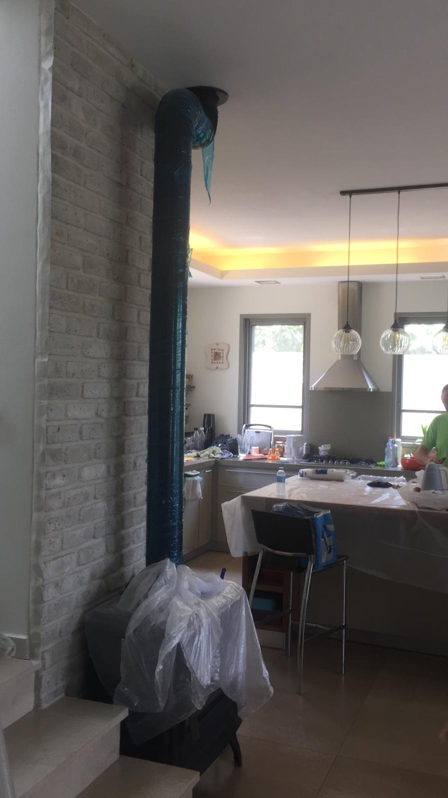 עבודות צבע בבית פרטי