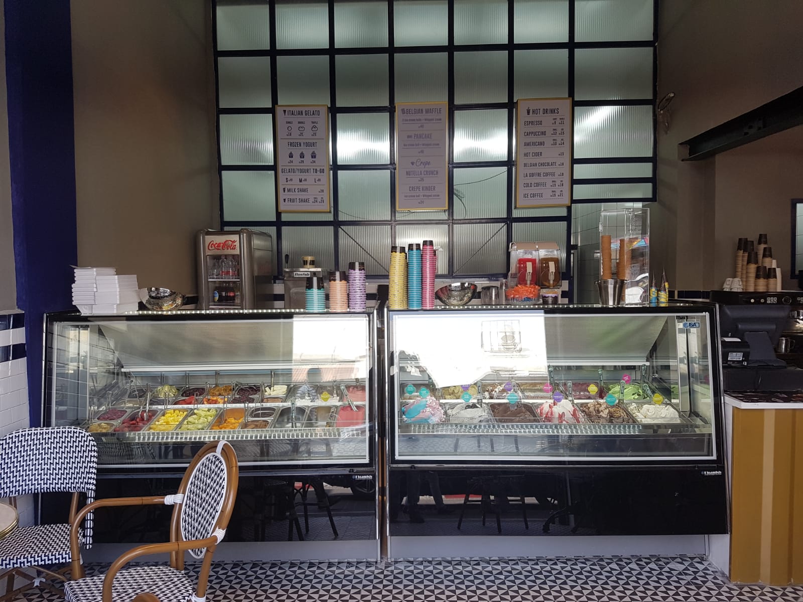 שיפוץ גלידריה