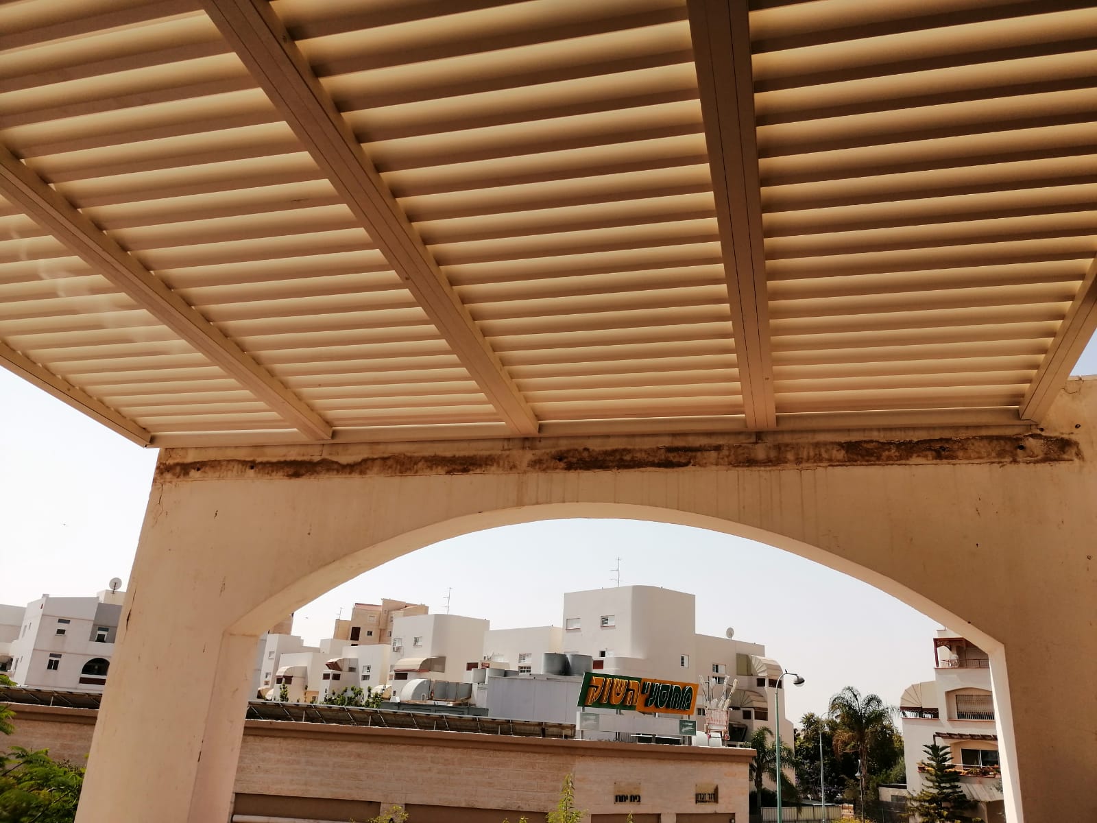 פרגולת אלומיניום