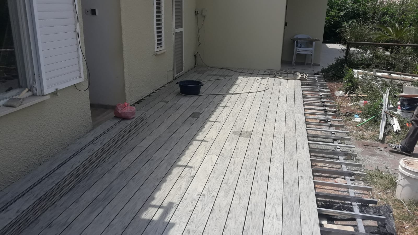 שיפוץ חיצוני בבית פרטי