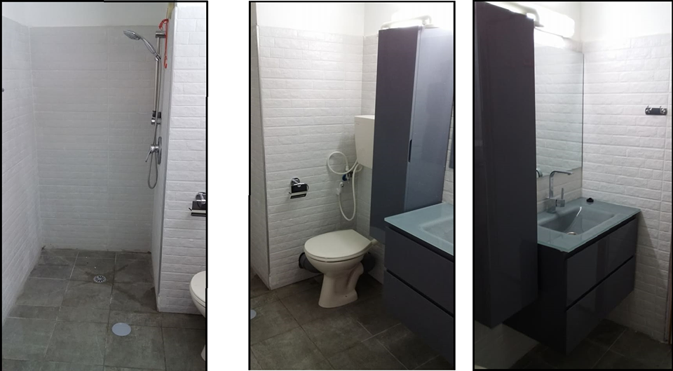 שיפוץ חדר אמבטיה ושירותים