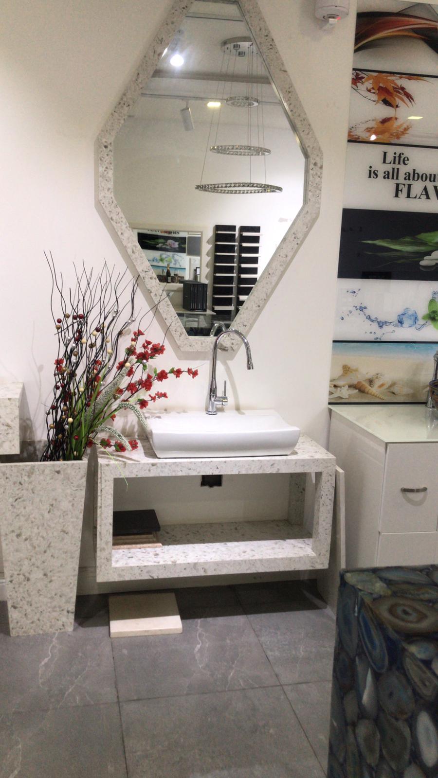 עבודות שיש לחדר רחצה